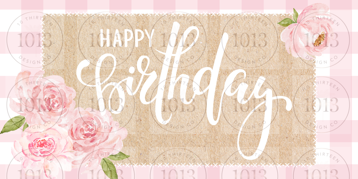 Printable Birthday Banner