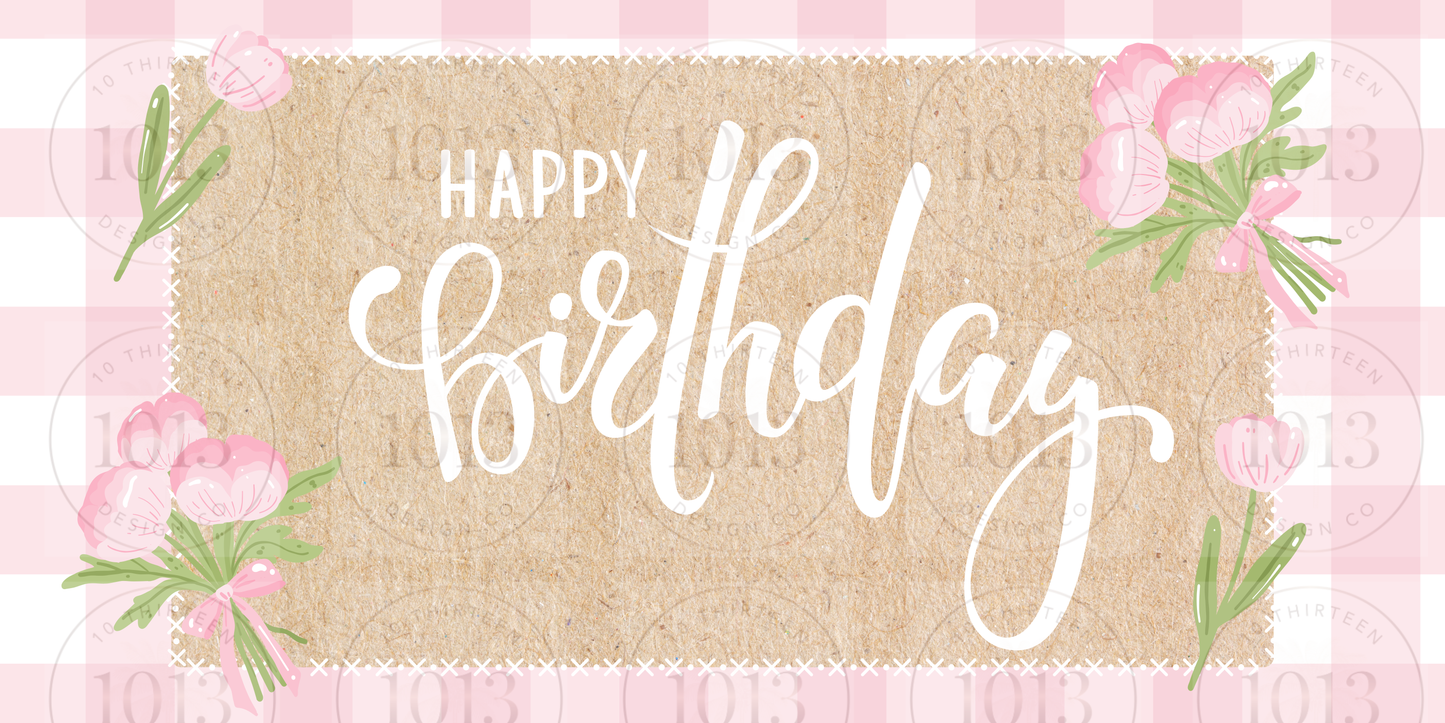 Printable Birthday Banner