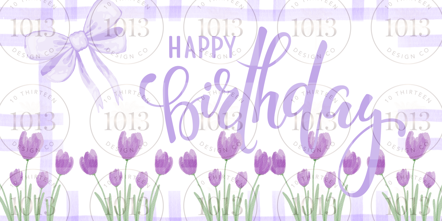 Printable Birthday Banner