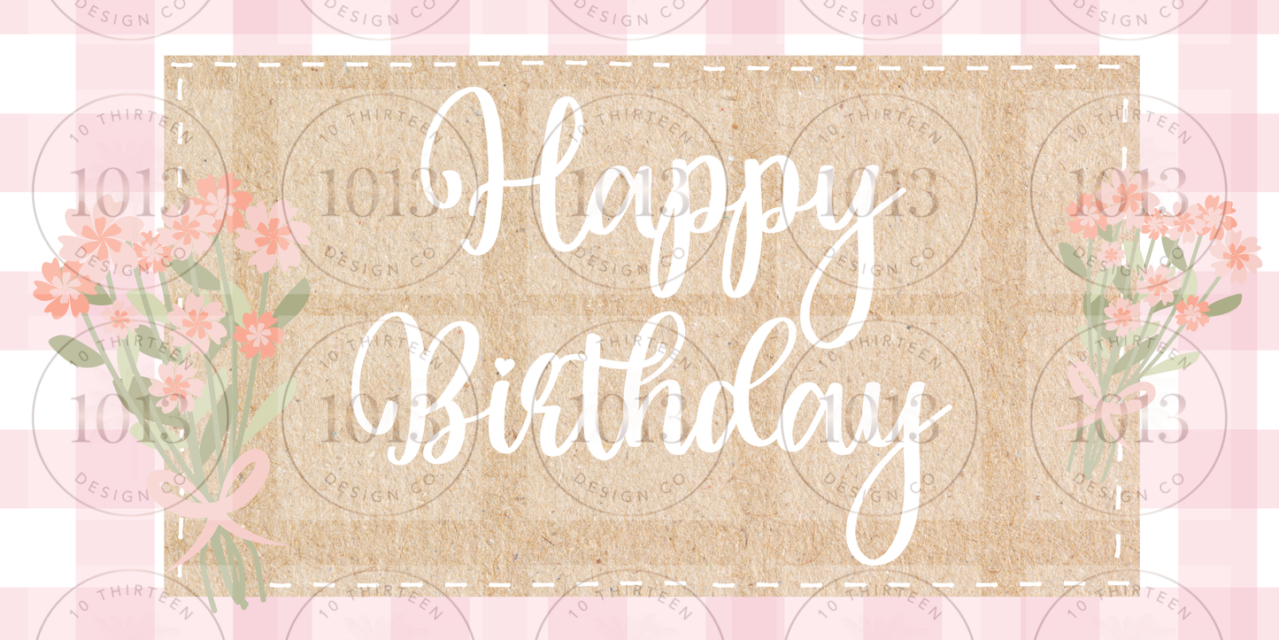 Printable Birthday Banner