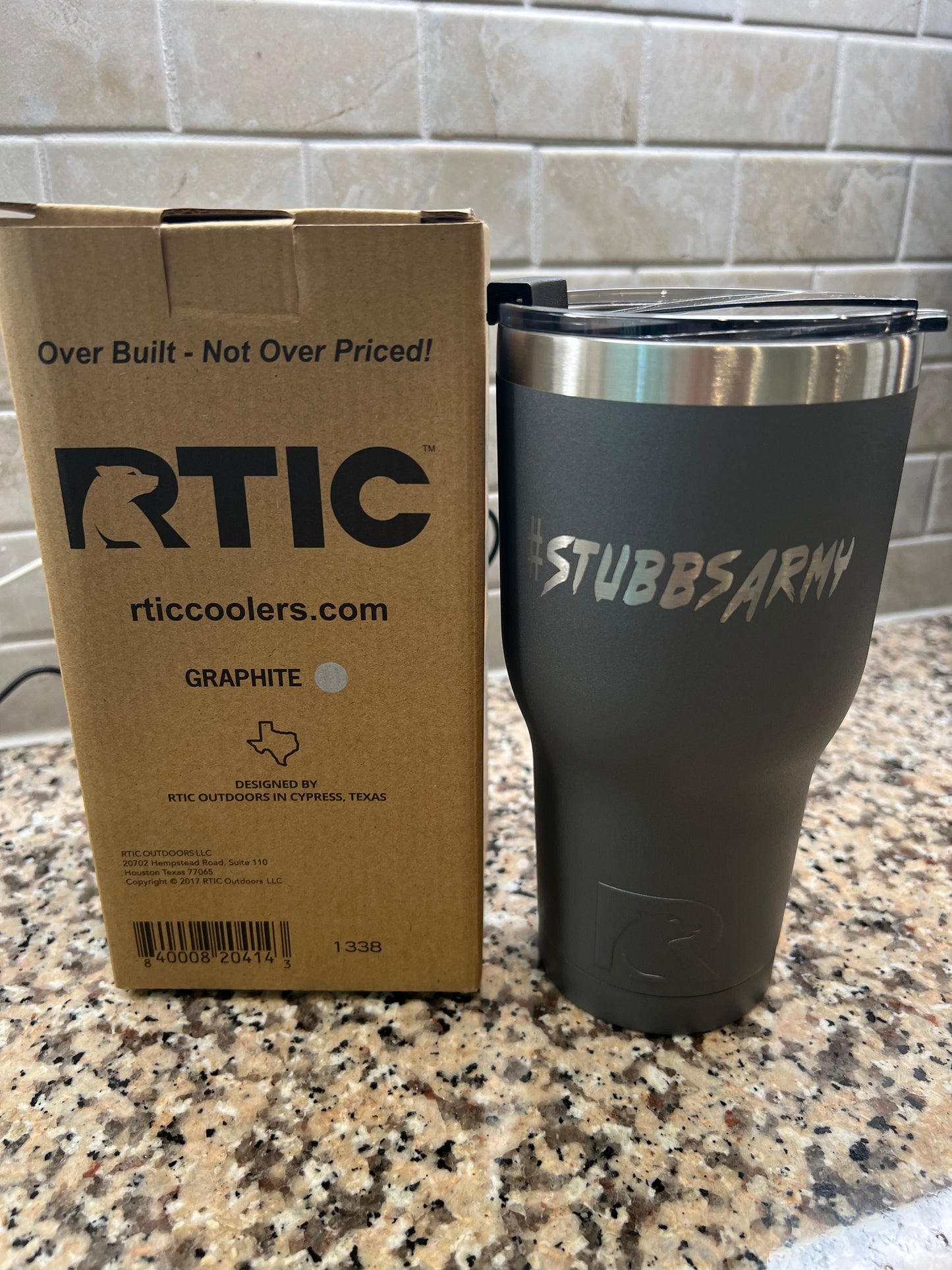 Custom Engraved Stainless Steel Tumbler