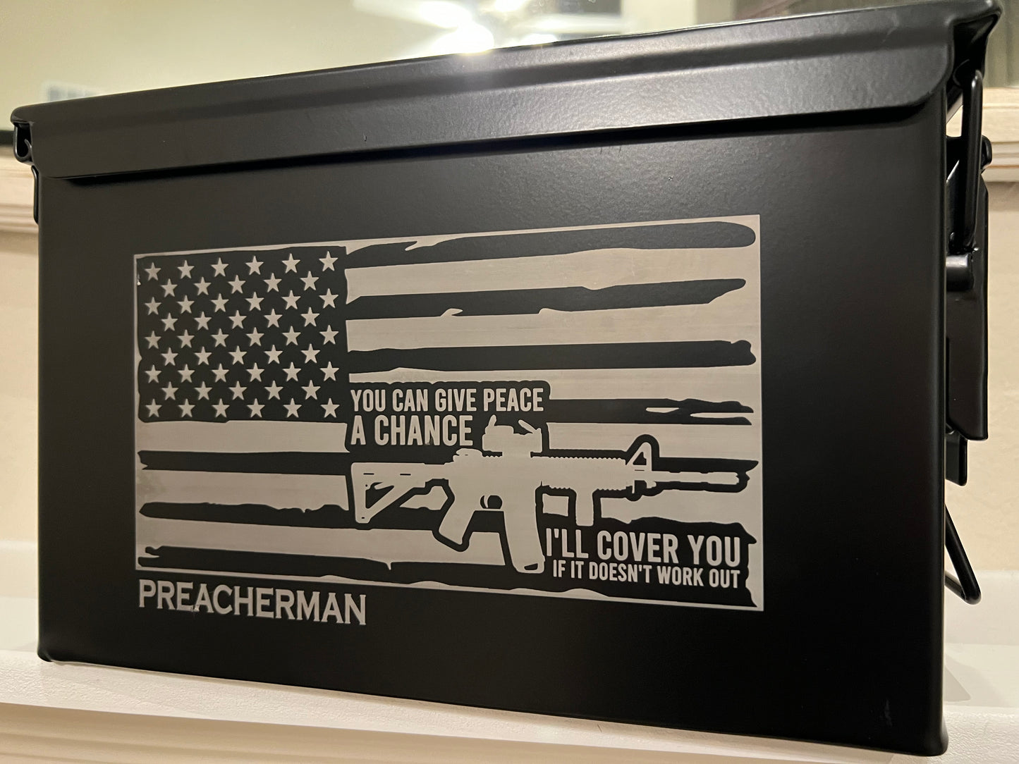 Custom Engraved Ammo Can