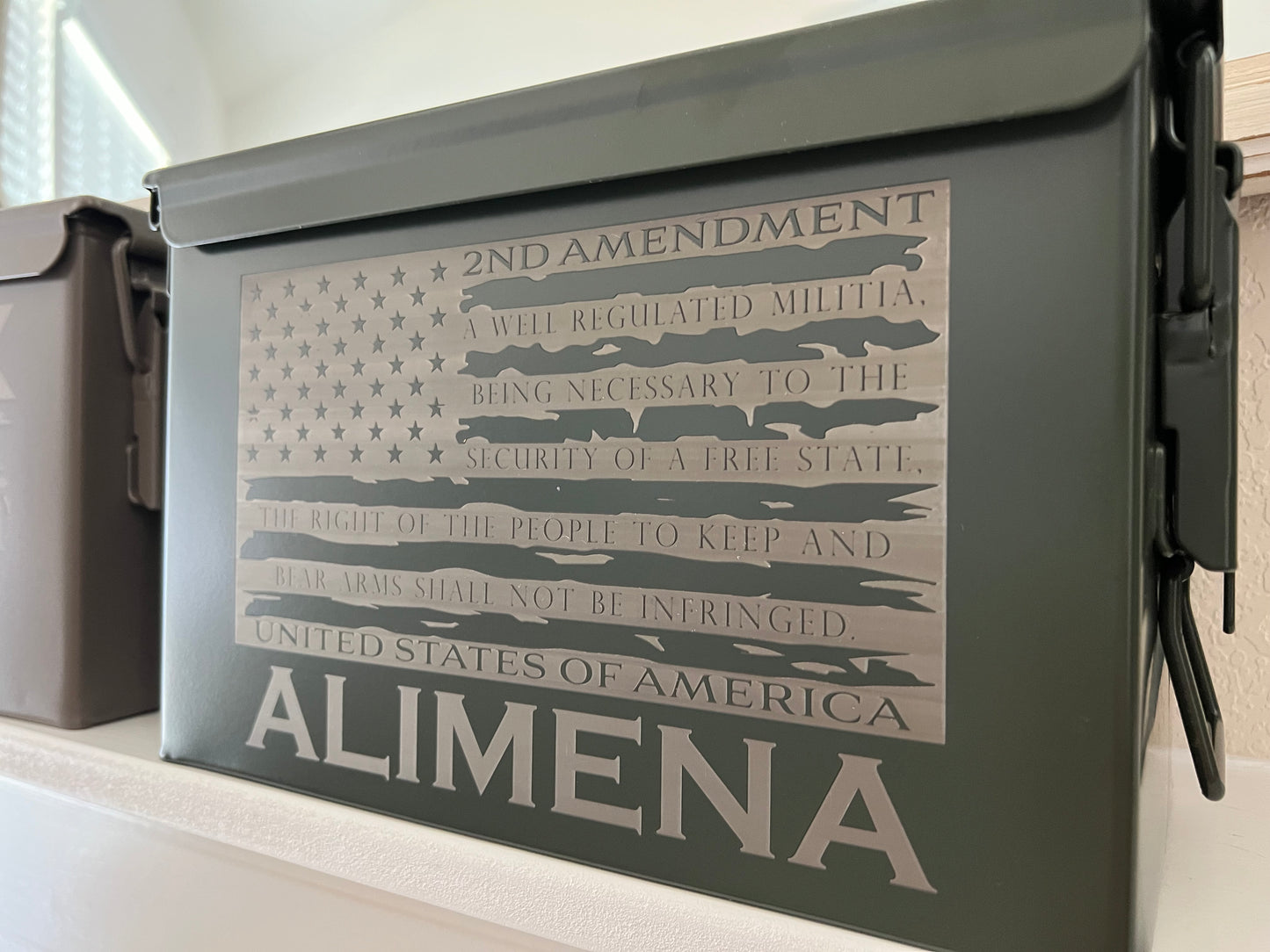 Custom Engraved Ammo Can