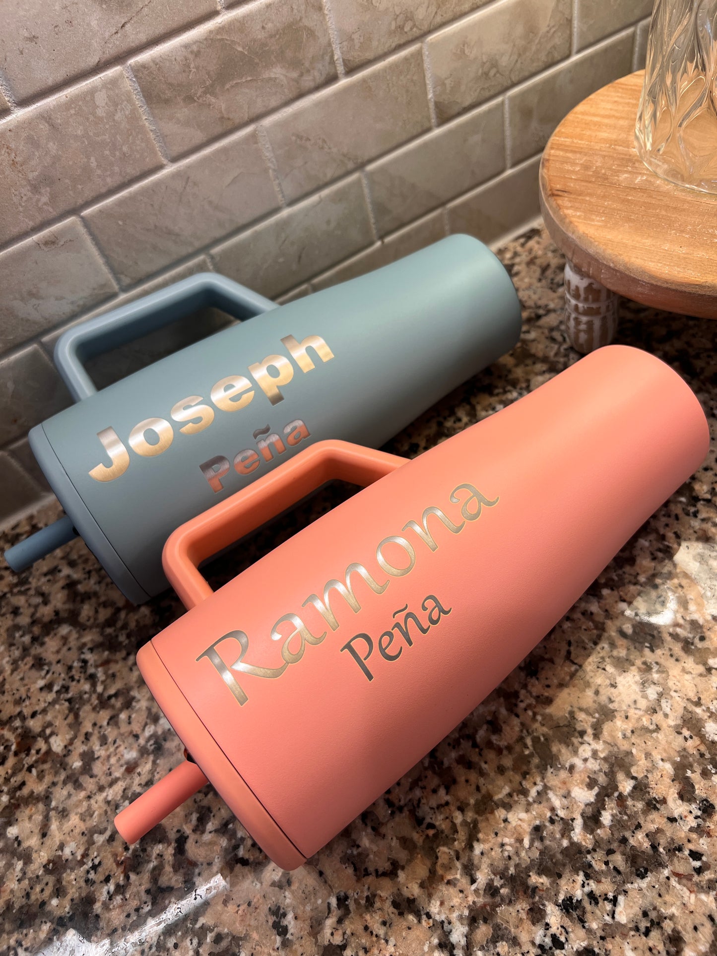 Custom Engraved Stainless Steel Tumbler