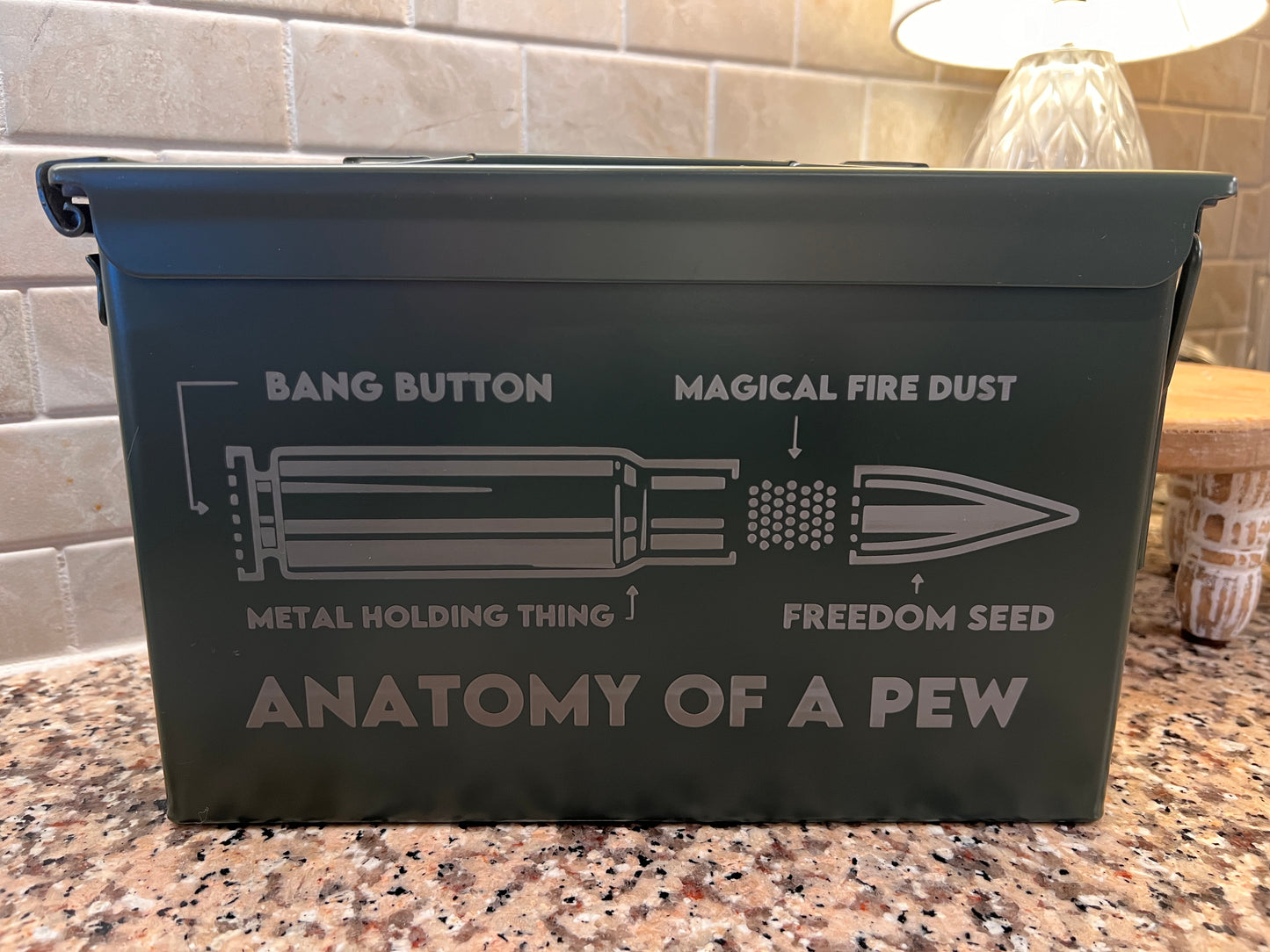 Custom Engraved Ammo Can