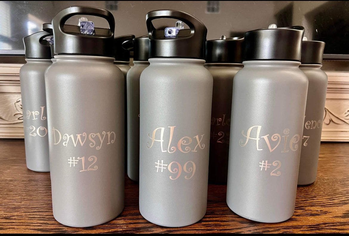 Custom Engraved Stainless Steel Tumbler