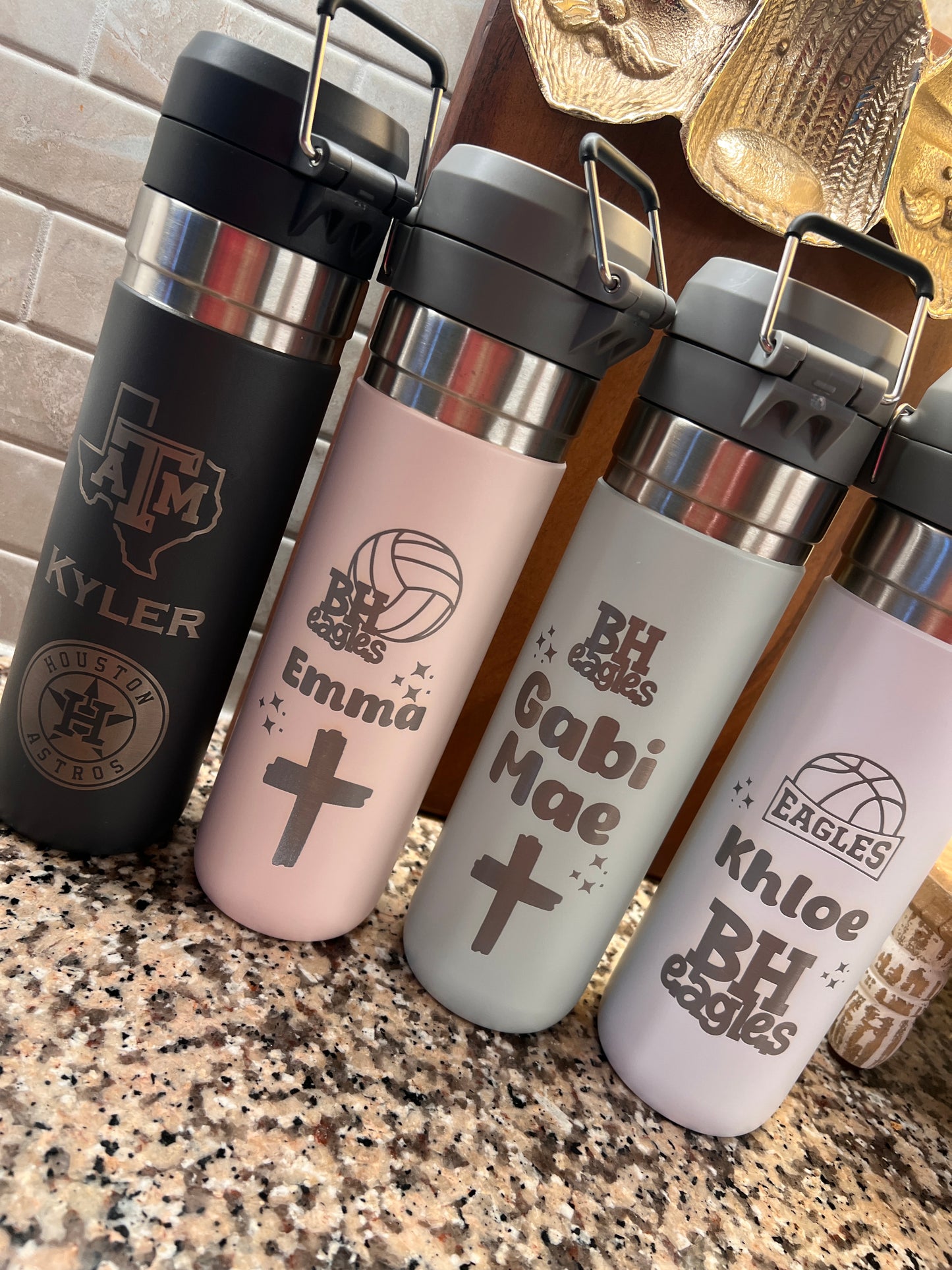 Custom Engraved Stainless Steel Tumbler