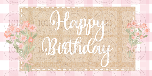 Printable Birthday Banner