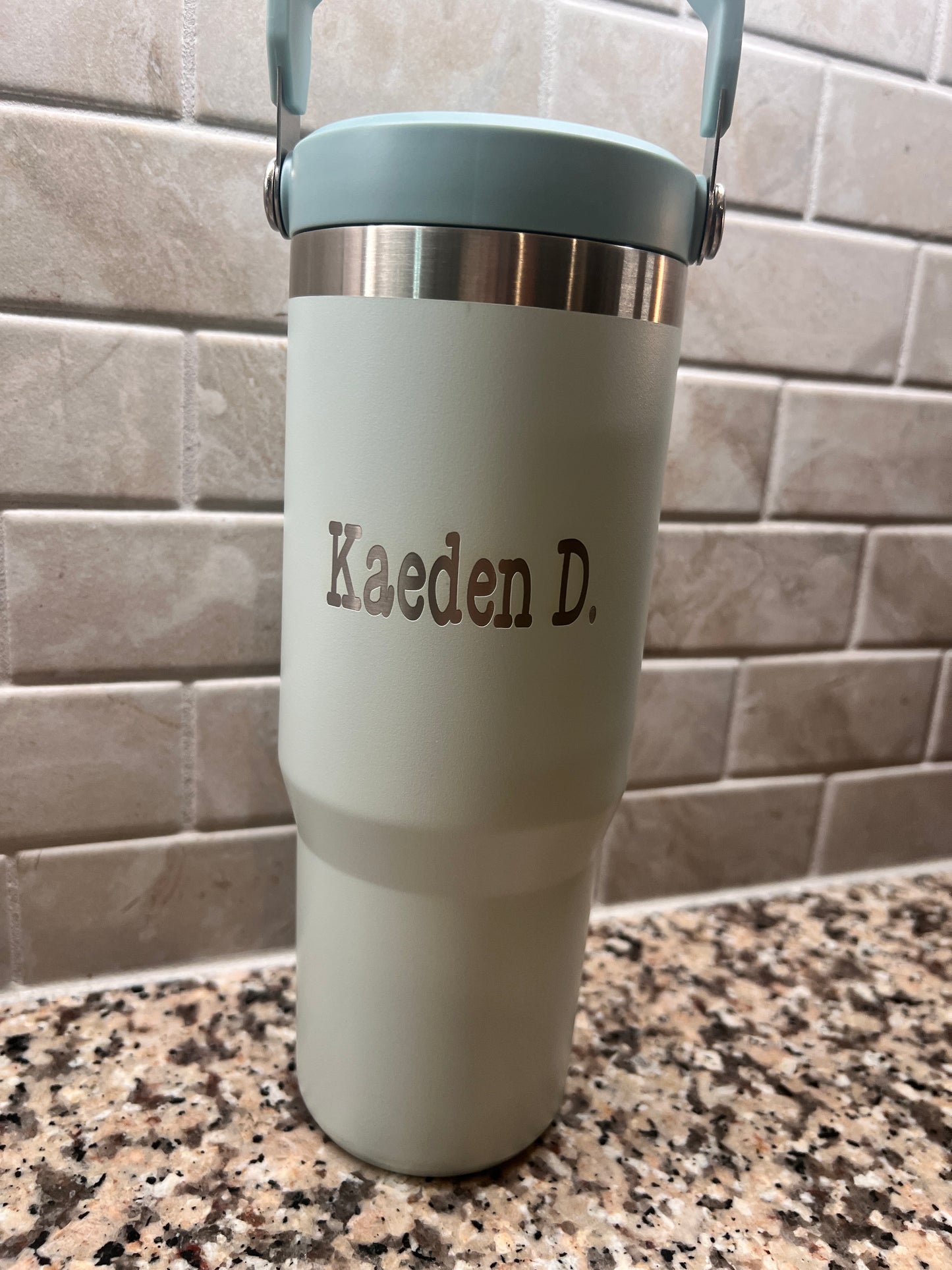 Custom Engraved Stainless Steel Tumbler