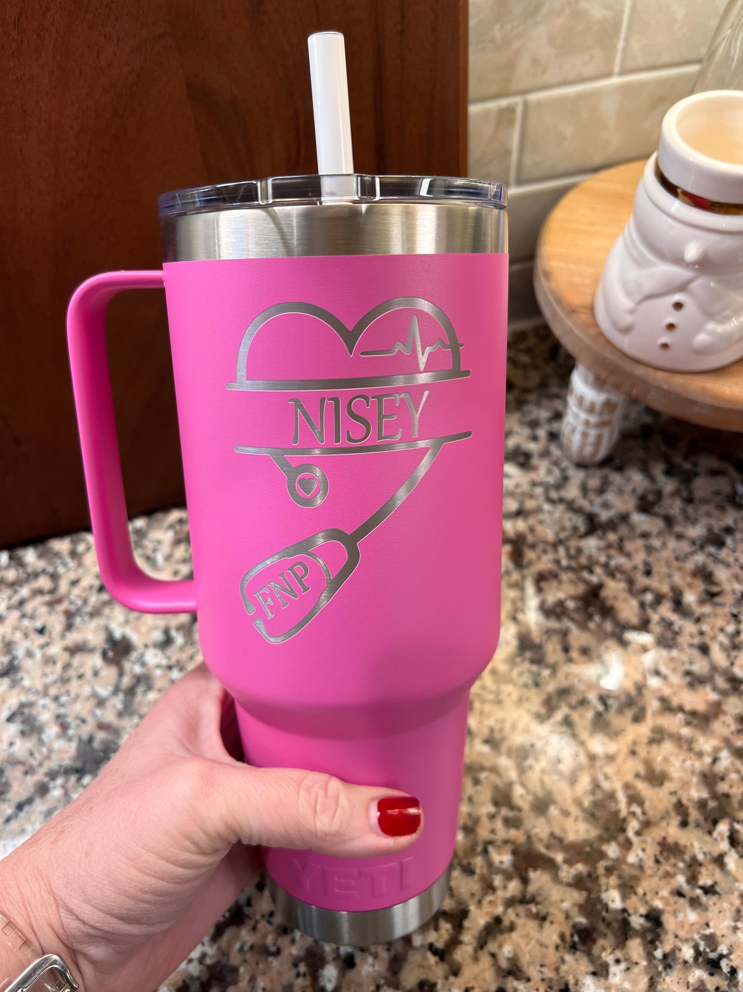 Custom Engraved Stainless Steel Tumbler