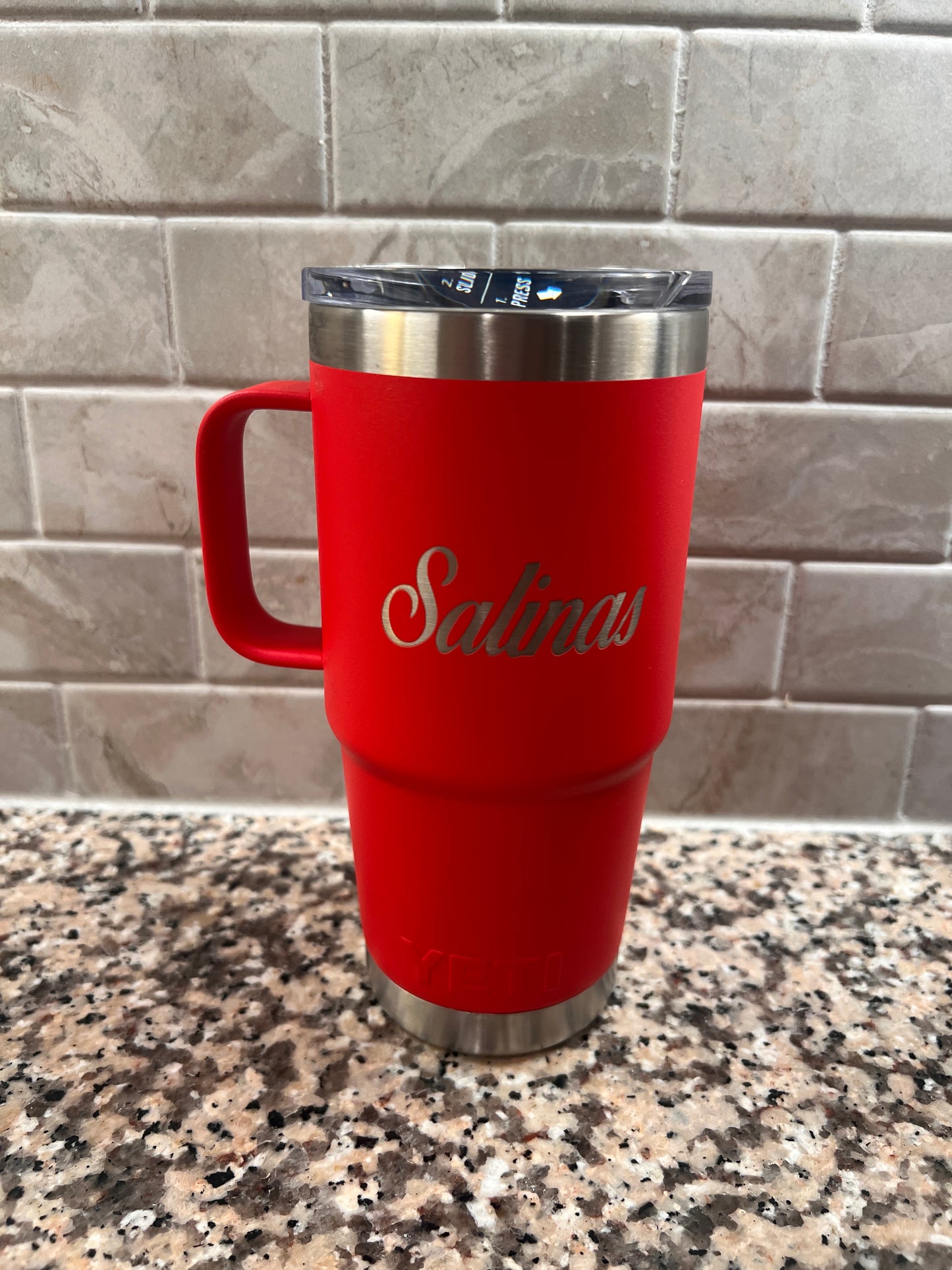 Custom Engraved Stainless Steel Tumbler